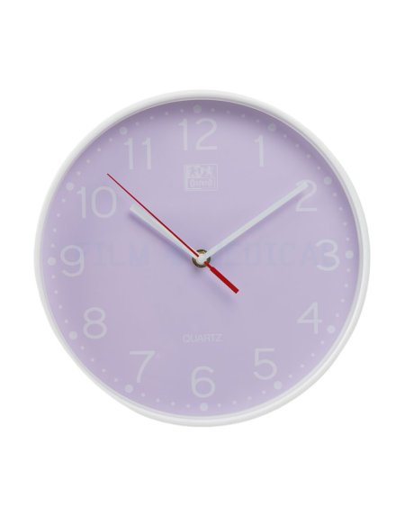 Lilac Wall Clock